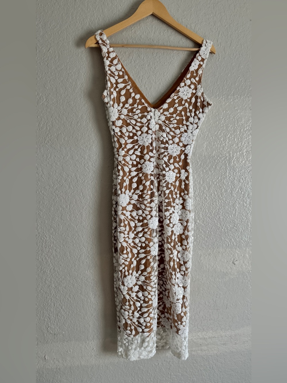 NADINE MERABI Nyla Beaded Bodycon Dress - Picture 7 of 10